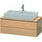 Duravit Konsolenunterschrank L-CUBE 400x1020x477mm eiche gebürstet
