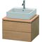 Duravit Konsolenunterschrank L-CUBE 400x620x547mm europäische eiche