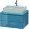 Duravit Konsolenunterschrank L-CUBE 400x720x547mm stone blue hochglanz