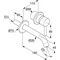 Kludi Waschtisch-Einhandmischer BOZZ UP 2L Ausldg Wandauslauf 180mm ma-sw
