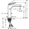 EH-WT-MI 160 AXOR CITTERIO o AG Hebelgriff Rautenschliff chrom