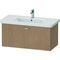 Duravit Waschtischunterbau XBASE 1 Auszug 448x930x448mm europäische eiche