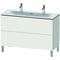 Duravit Waschtischunterbau L-CUBE 704x1220x481mm weiß matt