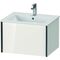 Duravit Waschtischunterbau XVIU 400x610x480mm Prof. sw ma weiß hochglanz