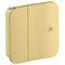 Abstellventil AXOR ONE DN 15, Unterputz brushed brass