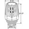 HEIMEIER Thermostat-Kopf K Standard - VPE: 20
