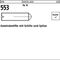 Gewindestift DIN 553 Schlitz/Spitze M10x 20 14 H 100 Stück - VPE: 100