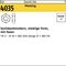 Sechskantmutter ISO 4035 niedrig Fasen M3 Messing 1000 Stück - VPE: 1000