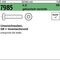 Linsenschraube DIN 7985 ISR M2,5x5-T8 4.8 galv.verz. 2000St. - VPE: 2000