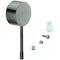 Grohe Hebel hard graphite gebürstet