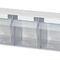 Klarsichtmagazin H242xB600xT203mm 3 x E Ku.weiß LOCKWEILER