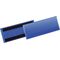 Etikettentasche B210xH74mm blau magn.50 DURABLE