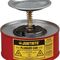 Sparanfeuchter 1,0l Stahlbl.D185xH143mm JUSTRITE
