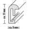 Hama Bilderrahmen Sevilla 00066432 21x29,7cm Kunststoff silber