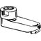 Grohe Gussauslauf Ausldg 75mm chr