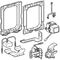 Grohe Funk-Elektronik WC-Funk-Empfangsmodul 868,4 MHz Tr chr