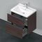 Duravit Waschtischunterbau D-NEO 1 Ausz. 1 Schubk 625x634x452mm Kast. dkl