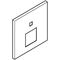 Grohe Rosette ec f EHM-FMS m 2-W-Umst. ha grap geb