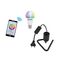 EUROLITE Set LED E27 RGB/WW/CW WiFi + Triangle Fassung schwarz