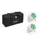 EUROLITE Set 2x LED Silent Par 6 QCL Floor ws + Soft-Bag