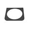 EUROLITE Filterrahmen 157x158mm sw