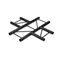 ALUTRUSS DECOLOCK DQ2-SPAC41H 4-Weg Kreuz sw