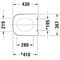 Duravit WC-Sitz HAPPY D.2 m Absenkauto abnehmbar anthrazit matt