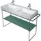Duravit Glaseinleger DURASQUARE für Metallkonsole 003117/118 jade