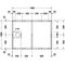Duravit Fußgestell für Duschwanne Tempano 1400x1000mm
