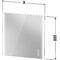 Duravit Lichtspiegel XVIU Icon-Version 800x820x40mm 50 W Prof Cham