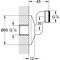 Grohe S-Anschluss 1/2Zollx3/4Zoll verstb 30mm chr