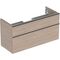 Geberit Waschtischunterschrank iCon 1200x615x476mm Eiche/Griff lava matt