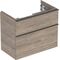 Geberit Waschtischunterschrank iCon 750x615x416mm verk. Ausl. NB hickory/Gri