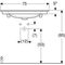Geberit Möbelwaschtisch ONE weiß, mit Hahnloch 750x480mm