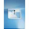 Duravit Waschtisch STARCK 3 m ÜL HLB 1 Hahnloch 600x450mm weiß WG