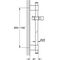 Grohe Brausestange RAINSHOWER 1150mm chr