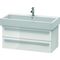 Duravit Waschtischunterbau X-LARGE 443x950x448mm weiß hochglanz lackiert