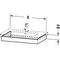 Duravit Waschtischblende DURASTYLE 448x580x84mm Kast. dunkel/kastanie dkl