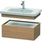 Duravit Unterschrank DURASTYLE 448x730x282mm eur. Eiche/europäische Ei