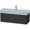 Duravit Waschtischunterbau L-CUBE 394x1184x459mm eiche dunkel gebürstet