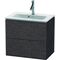 Duravit WTU Compact L-CUBE 550x620x391mm eiche dunkel gebürstet