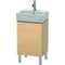 Duravit Waschtischunterbau L-CUBE 593x434x341mm Ans re mediterrane eiche
