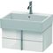 Duravit Waschtischunterbau VERO AIR 298x584x431mm weiß hochglanz