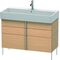 Duravit Waschtischunterbau VERO AIR 581x984x431mm eiche gebürstet