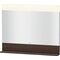 Duravit Spiegel VERO m Be Abl. 800x1000x142mm kastanie dunkel