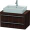 Duravit Konsolenunterschrank X-LARGE 440x800x478mm nussbaum gebürstet