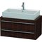 Duravit Konsolenunterschrank X-LARGE 440x900x478mm nussbaum gebürstet