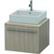 Duravit Konsolenunterschrank X-LARGE 440x600x548mm pine silver