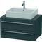 Duravit Konsolenunterschrank X-LARGE 440x800x548mm graphit matt