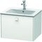 Duravit Waschtischunterbau BRIOSO Griff Frontfarbe 442x620x479mm weiß matt